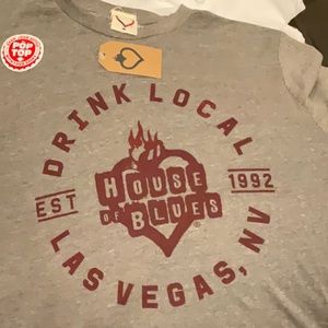 NEW Brew City "Pop Top" Tee, House of Blues Las Vegas Features A Bottle Opener